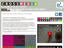 Tablet Screenshot of ma-crossmedia.de